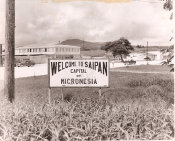 Quinn, No. 0026 Welcome To Saipan Capital Of Micronesia Sign